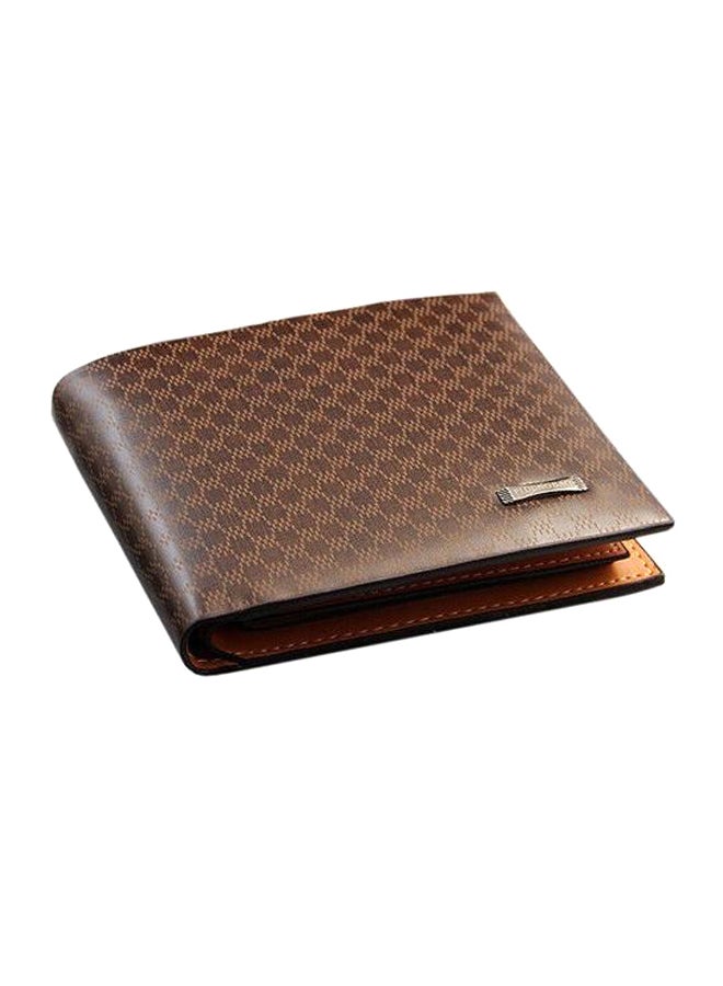 Pidengbao Leather Wallet Brown/Red - Image 1